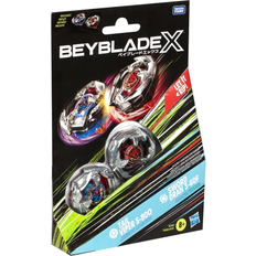 Beyblades Actionfigurer Hasbro Beyblade X Tail Viper 5-80O and Sword Dran 3-60F Top Dual Pack Set, Ages 8