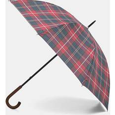 Barbour Paraplyer Barbour Tartan Walker Paraply Uld - Bordeaux