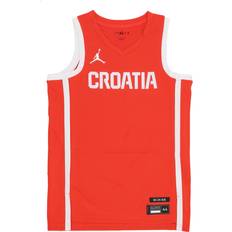 Supporterprodukter Jordan Road Nike Basketball Spillertrøje Til Mænd Rød S