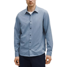 Lululemon Herr Skjortor Lululemon New Venture Langarmshirt Classic Fit Männer - Blue