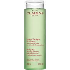 Clarins Ansiktsvatten Clarins renande toning lotion, ängsött saffran blomextrakt 200ml
