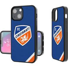 FC Cincinnati iPhone Diagonal Stripe Bump Case 14 Plus
