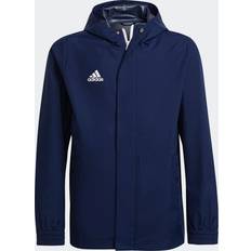adidas Kid's Entrada 22 All Weather Jacket - Team Navy Blue 2 (H57511)