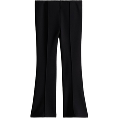 Polyamide Byxor Barnkläder H&M Flared Ponte di Roma Leggings - Black (1245253001)