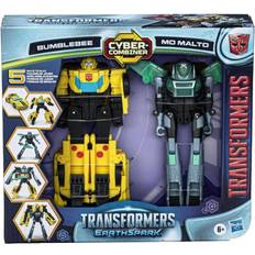 Hasbro Transformers Leksaker Hasbro Earthspark Cyber Combiner Bumblebee Mo Malto