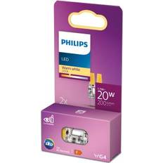 Philips Capsule LED Lamps 1.7W G4 2-pack