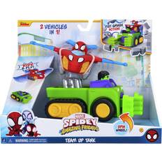 The Hulk Play Set Jazwares Marvel Spidey & His Amazing Friends Team Up Tank