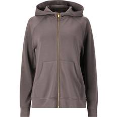 Dame - Yoga Overtøj Athlecia Jacey Full Zip Hoodie Damer - Brun