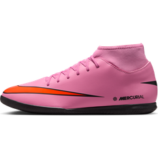 Rosa - Unisex Fotbollsskor Nike Superfly 10 Club Ic Fotbollsskor - Rosa/Svart/Orange