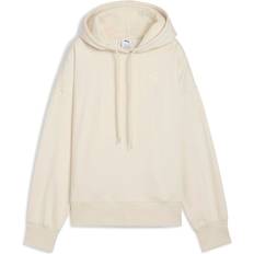 Beige - Träningsplagg Tröjor Puma Her Oversized Hoodie Women - Vit
