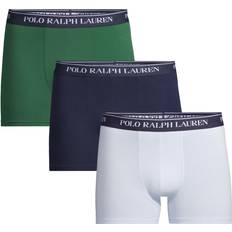 Polo Ralph Lauren Kalsonger Polo Ralph Lauren 3-Pack Trunk Boxershorts - Marinblå/Mörkgrön/Vit