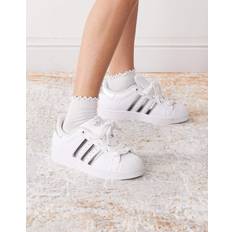 Nike Air Jordan 4 Shoes adidas Superstar II Trainers - White Metallic Silver
