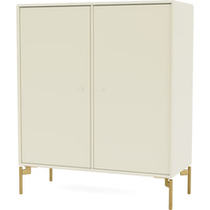Montana Furniture Cover With Brass Legs Hyllor Vanilla Förvaringsskåp 69.6x69.6cm