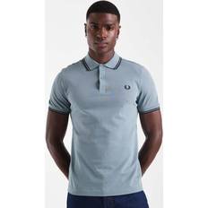 Fred Perry Breathable Polo Shirts Fred Perry Twin Tipped Polo Shirt - Blue