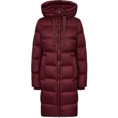 Marc O'Polo Dam Ytterkläder Marc O'Polo Vinterkappa Burgunder With Hood - Aubergine Red
