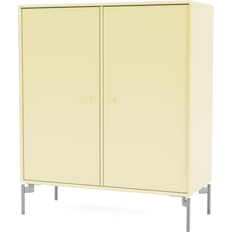 Montana Furniture Gul Møbler Montana Furniture Cover Camomile/Chrome Storage Cabinet 69.6x69.6cm
