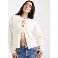 Vero Moda Hvid Trøjer Vero Moda Vmboom Strikket Cardigan