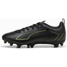 Syntet Fotbollsskor Puma Ultra 6 Play FG AG Eclipse Terräng Barn - Svart
