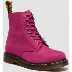 Herre - Pink Snørestøvler Dr. Martens 1460 Milled Nubuck Lace Up Boots - Pink