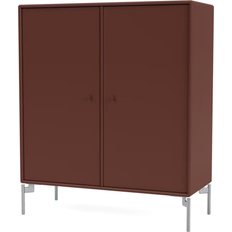 Montana Furniture Cover Masala/Chrome Storage Cabinet 70x70cm