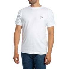 Left Chest Logo Regular Fit T-Shirt - White