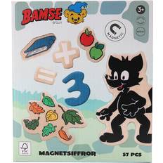 Bamse Magnetsiffror och Figurer