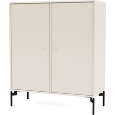 Montana Furniture Cover With Black Legs Hyllor Oat H 69.6 CM Förvaringsskåp 69.6x69.6cm