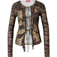 Diesel Trøjer Diesel T-Afry Shirts - Brun/Khaki/Oliven/Sort