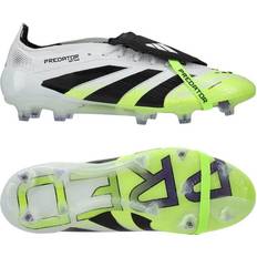 Adidas Voksen Fodboldstøvler adidas Predator Elite Fold-over Tongue FG Radiant Blaze - Hvid/Sort/Grøn