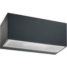 Norlys Asker Big 1302 Graphite Wall Flush Light 30.2cm