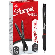 Sharpie S Gel Medium Point Gel Pens Red 0.7mm 12-pack