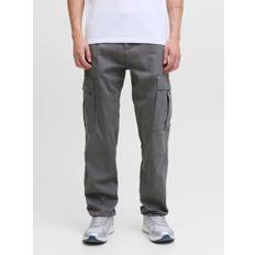 Jack & Jones Cargobyxa Med Smal Passform Grå