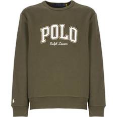 Ralph Lauren Tröjor Ralph Lauren Sweatshirt Av Fleece Stor Textlogga - Grön