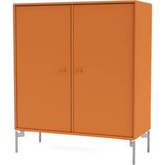 Montana Furniture Cover with Chrome Legs Turmeric Storage Cabinet 69.6x82.2cm