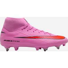 Multifarvet Fodboldstøvler Nike Superfly 10 Academy SG Pro High-Top Fodboldstøvler - Pink/Sort/Orange