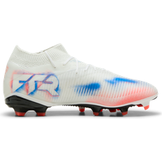 Puma Vita Fotbollsskor Puma Future 8 Pro FG Ag Football Boots - White/Black/Glowing Red