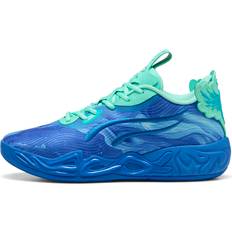 Herre - Nike Air Jordan 1 Basketballsko Puma MB.04 Lo Team Basketball Shoes Ultra Blue Glimmer New Navy