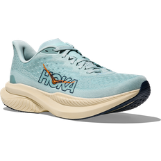 Turkosa Skor Hoka Men's Mach 6 Clear Sea/Sea Water, 42 2/3