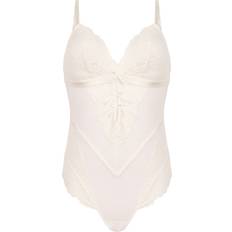 Cut-Out Underkläder Hunkemöller Body Posie String Body - Vit