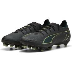 Gröna - Vuxen Sportskor Puma Ultra 6 Pro FG Ag Football Boots - Black/Fizzy Light/Green Terrain