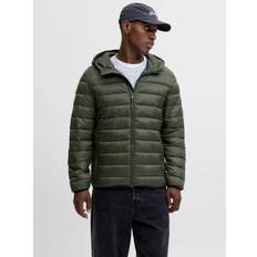 Jack & Jones Ventilerende Jakker Jack & Jones Vinterjakke Light Puffer Hood Grøn