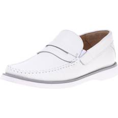 46 - Hvid Loafers Baldinini Loafer In White Tumbled Leather Sko - Hvid