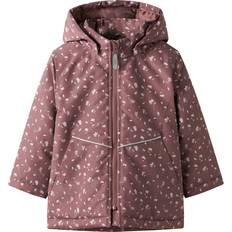 Name It Rosa Jackor Name It Övergångsjacka NMFMAXI Vinterjacka - Mint/Rose Magenta