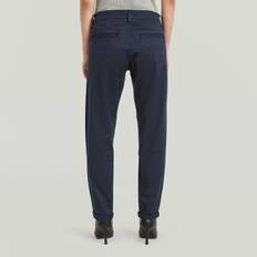 Boyfriend Byxor G-Star Kate Boyfriend Chino Byxor Casual - Marinblå