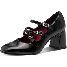 Läderimitation Pumps Tamaris Pumps Women Court Sho - Svart