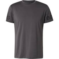 Björn Borg Svarta Kläder Björn Borg Tränings T-shirt Asphalt - Grå