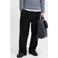 Chinos Bukser Jack & Jones Bill Diego Jogger Pants Wide Leg Fit Black