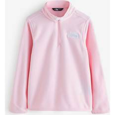 24-36M - Piger Fleecetøj The North Face Glacier 1/4 Zip Pullover Fleecesweater - Lyserød
