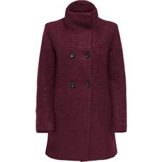 Purple - Wool Coats Only Onlnewsophia Coat