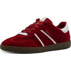 Tamaris Läder Sneakers Tamaris Sneakers Dam Röd 38